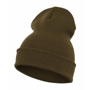 Heavyweight Long Beanie på vit bakgrund