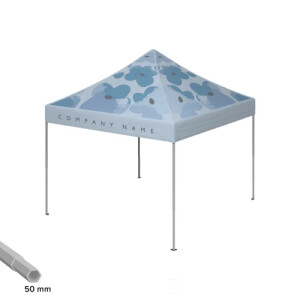 Eventtält Pro 3 × 3 m, 50 mm på vit bakgrund