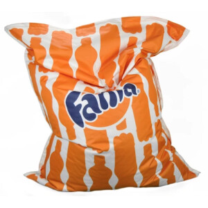 Bean Bag på vit bakgrund