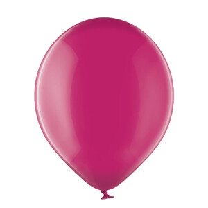 Reklamballong Crystal 30 cm på vit bakgrund